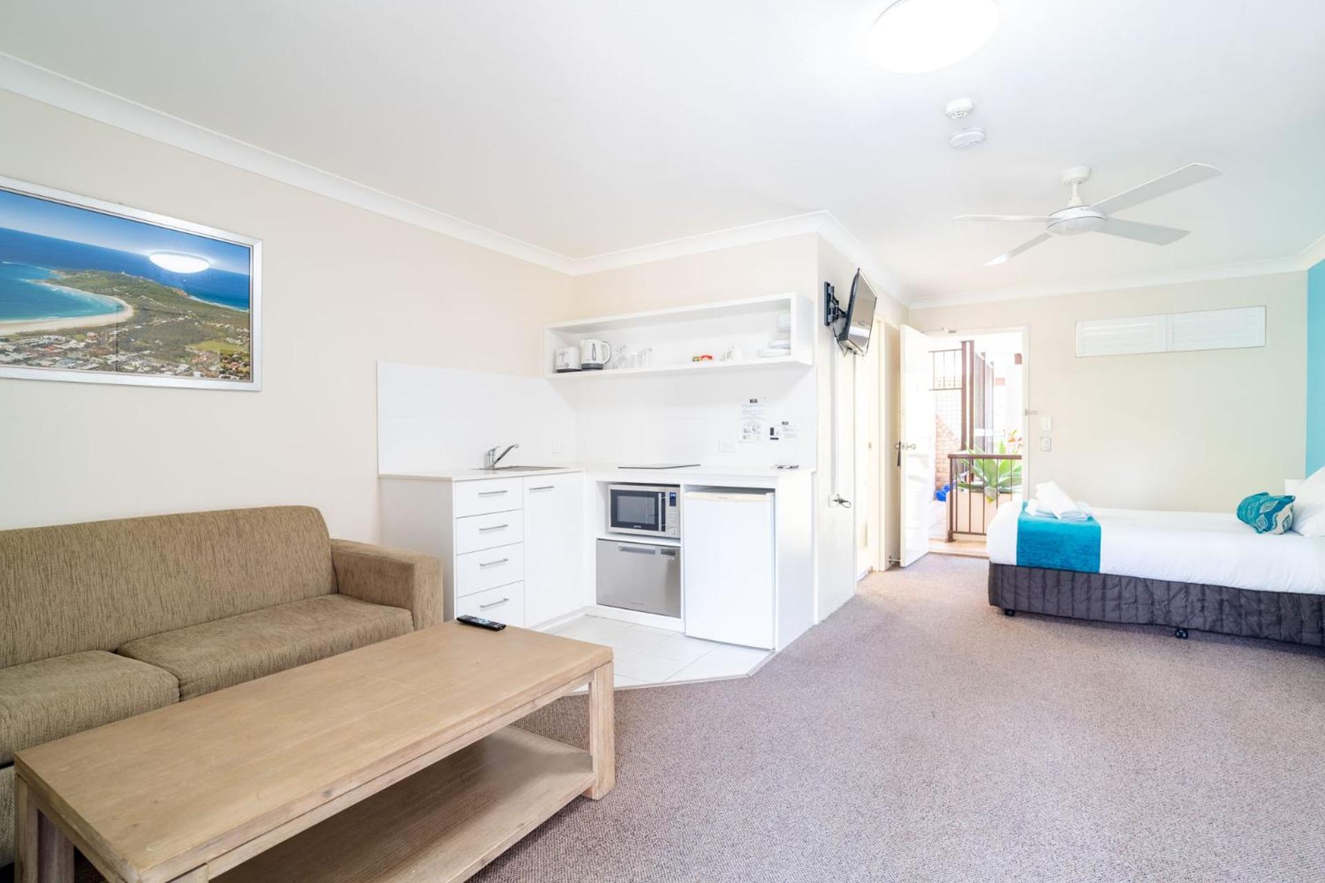 Byron Bayside Central Studio Apartments Buitenkant foto